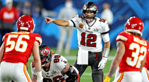 Tom Brady against the Chiefs in the Super Bowl.